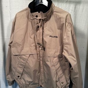 Men's Tan Work Fluke Co. Work Jacket (Men's M)